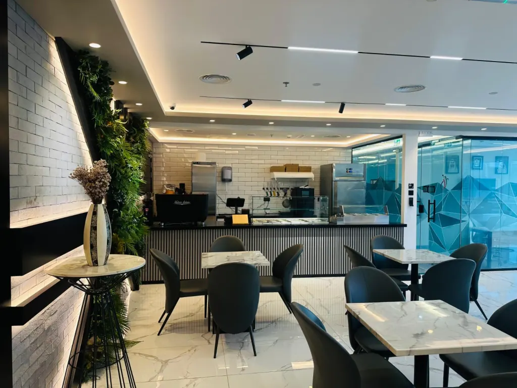 Premium coffee lounge