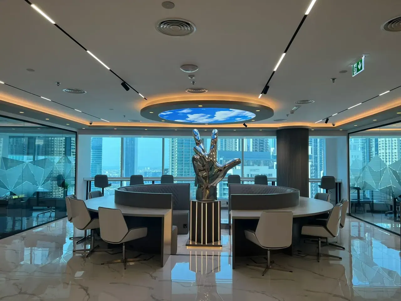 Breakout lounge area