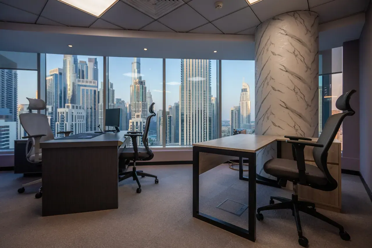 Private office interior