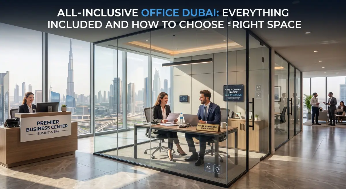 All-Inclusive Office Dubai: Everything Included and How to Choose the Right Space