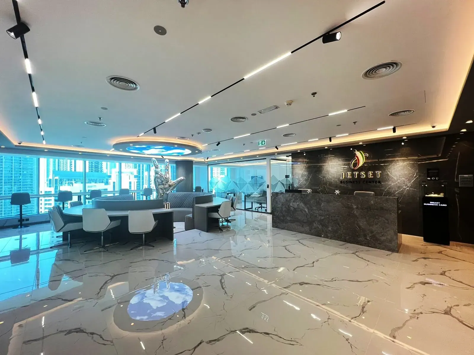 Jetset Business Center interior