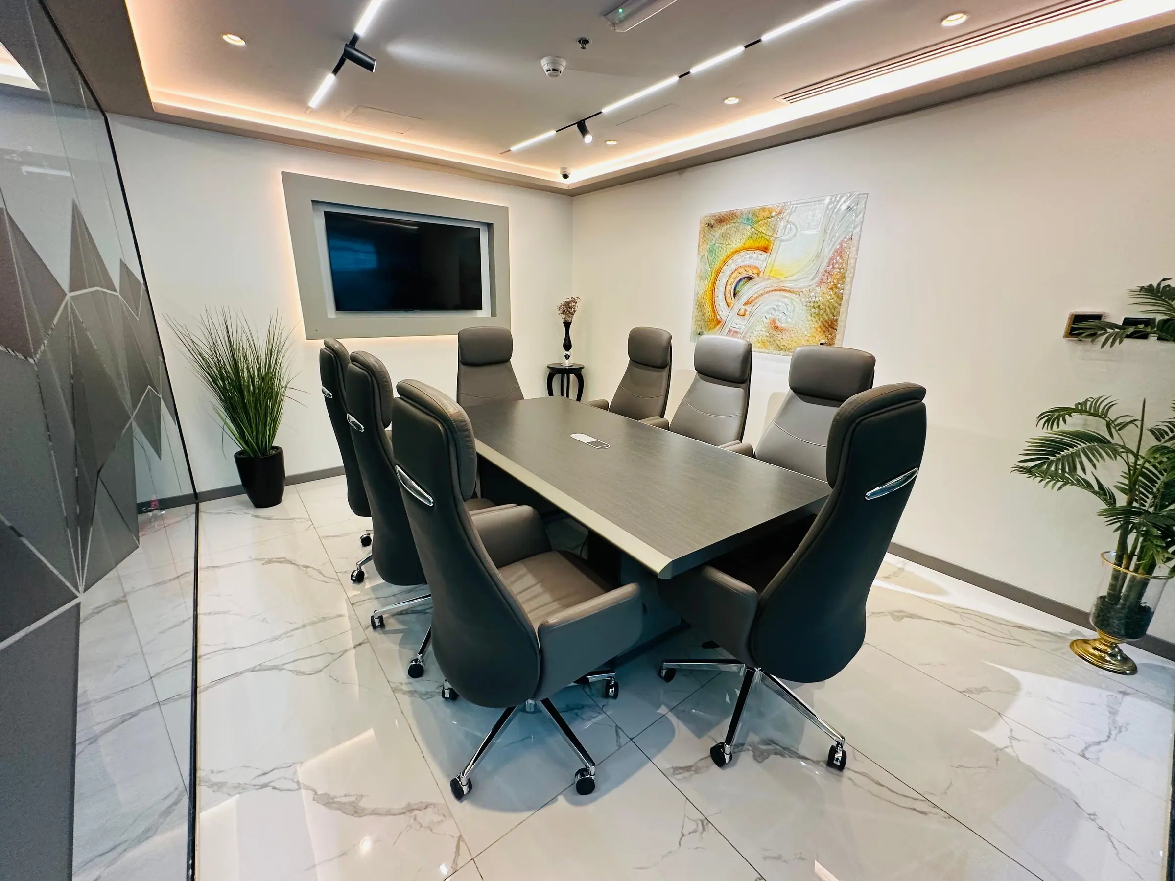The boardroom on the 20th floor